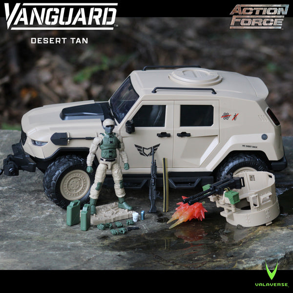 Action Force VANGUARD Vehicle Desert Tan