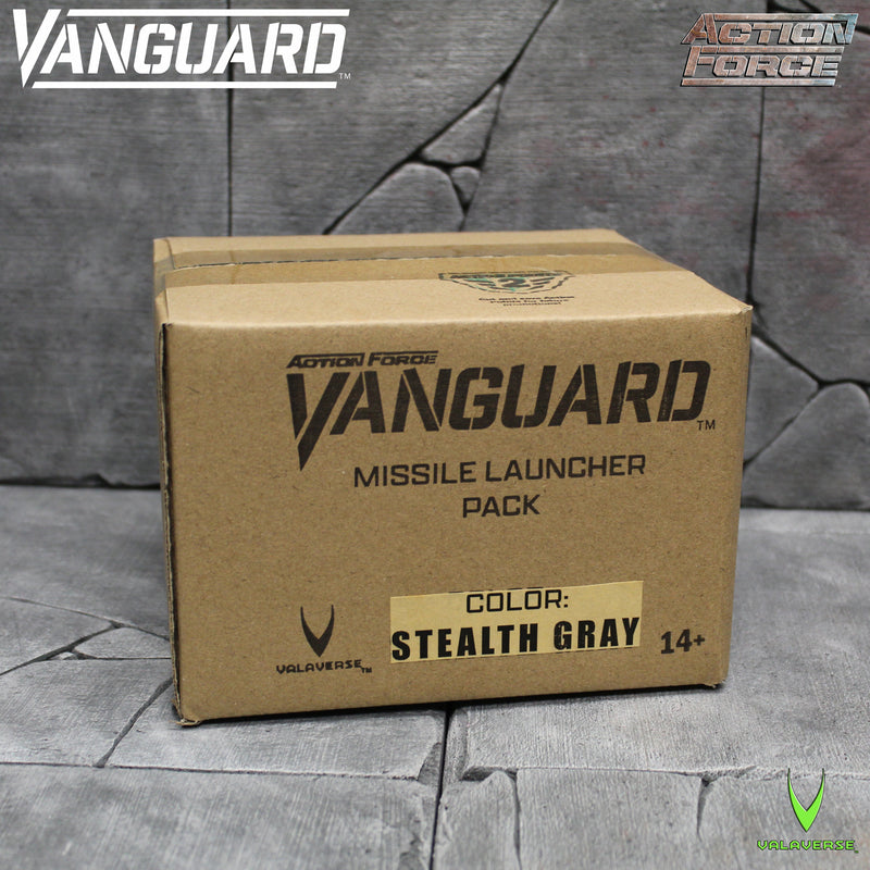 VANGUARD  Stealth Gray Missile Launcher Add-On VANGUARD  Stealth Gray Missile Launcher Add-On