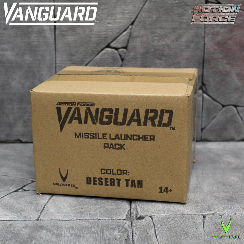 VANGUARD  Desert Tan Missile Launcher Add-On VANGUARD  Desert Tan Missile Launcher Add-On