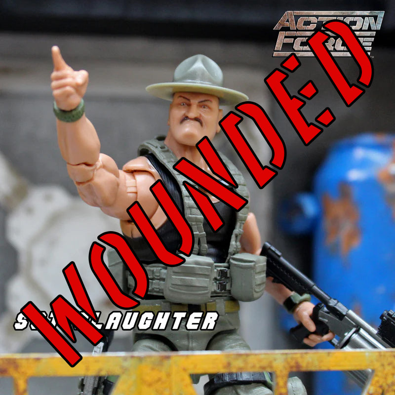 Sgt Slaughter WOUNDED