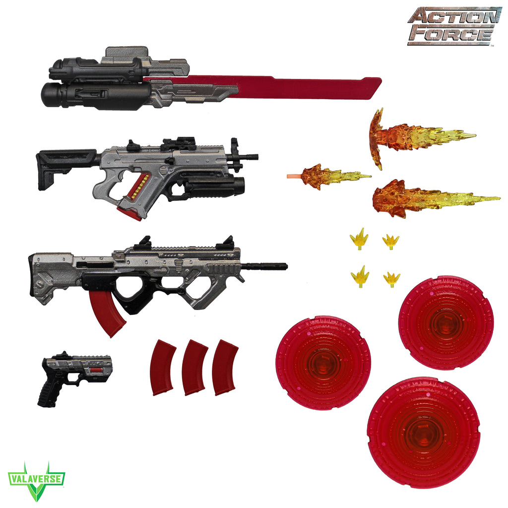 FORCES OF VALORシリーズ5個まとめ売り♪ Weapons Pack Kilo - Series 5 – Valaverse
