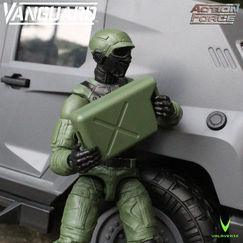 Action Force VANGUARD Vehicle Stealth Gray