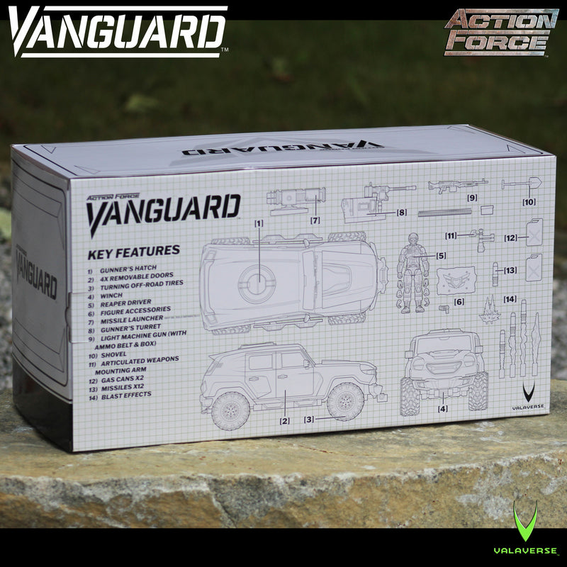 Action Force VANGUARD Gray Bundle