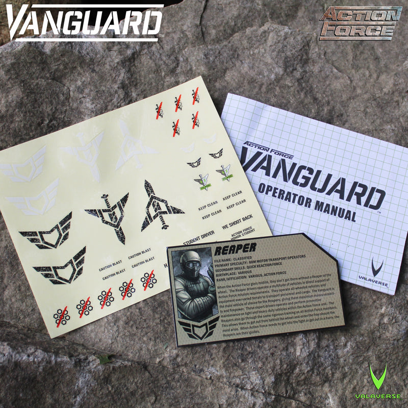 Action Force VANGUARD Desert Tan MUDDY Version