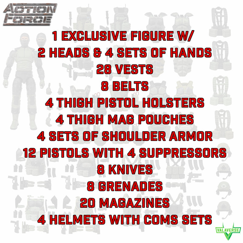 Tactical Field Gear Tin Set