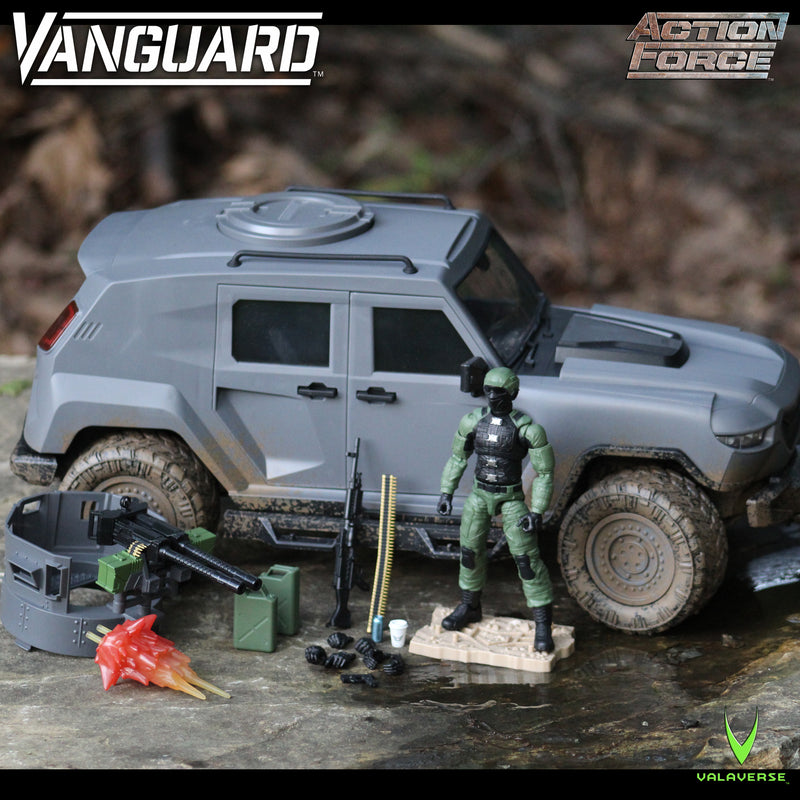 Action Force VANGUARD Stealth Gray MUDDY Version