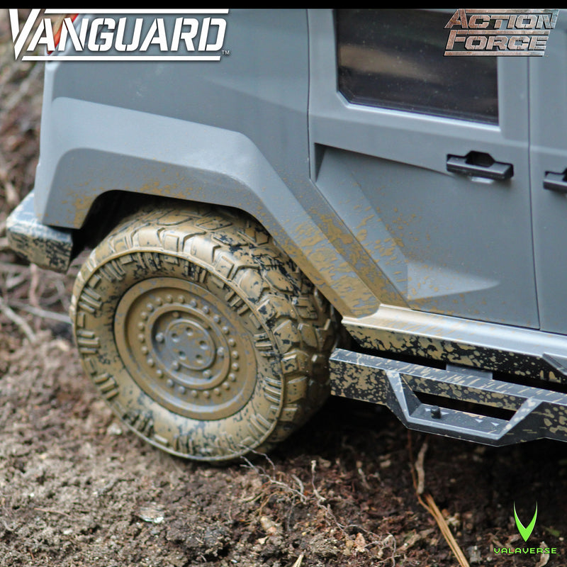 Action Force VANGUARD Stealth Gray MUDDY Version