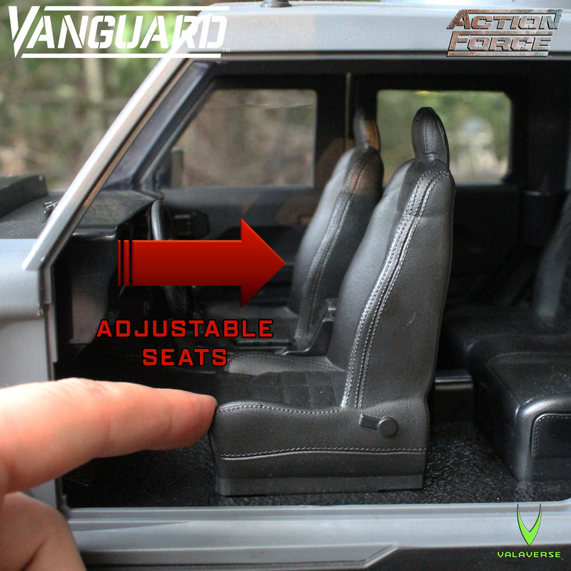 Action Force VANGUARD Vehicle Stealth Gray