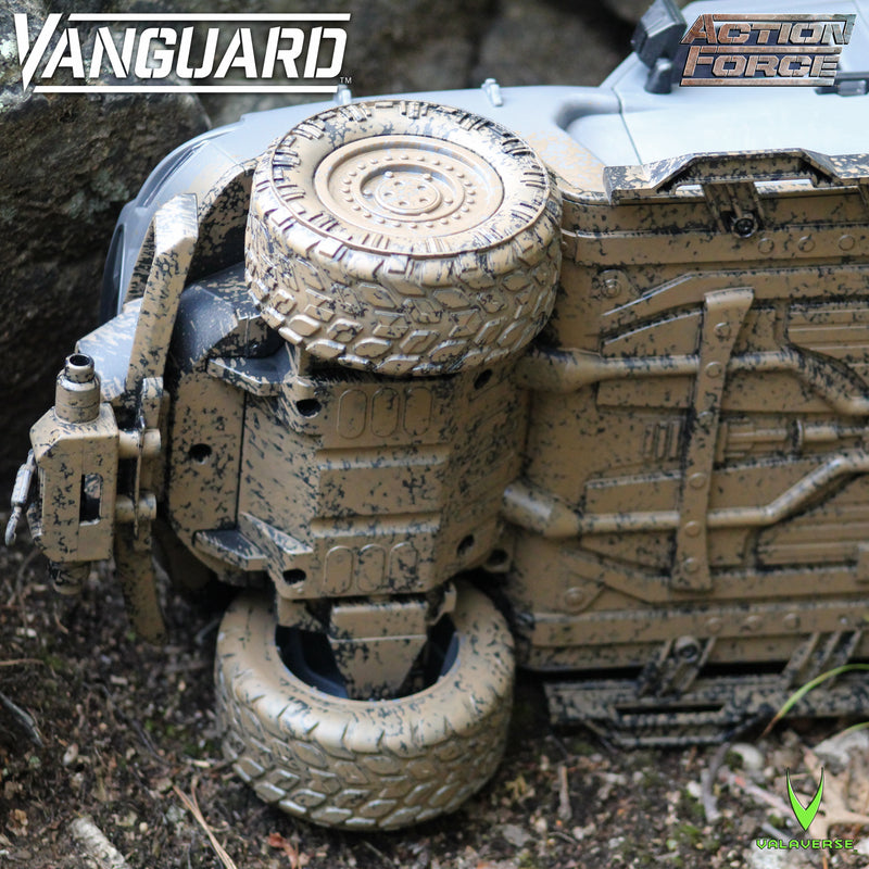 Action Force VANGUARD Stealth Gray MUDDY Version
