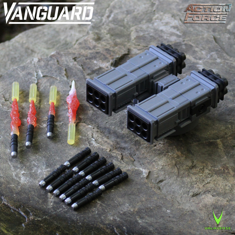 VANGUARD  Stealth Gray Missile Launcher Add-On