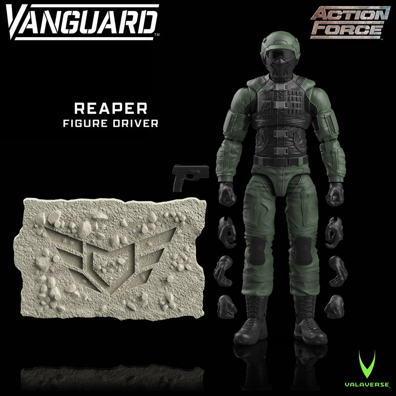 Action Force VANGUARD Vehicle Stealth Gray