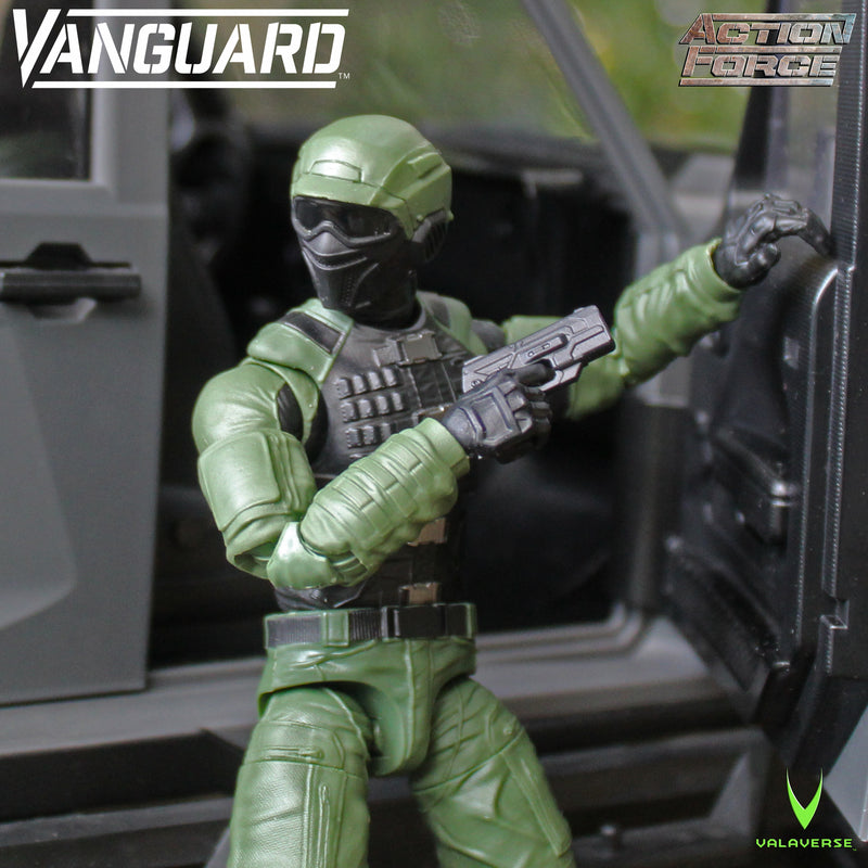 Action Force VANGUARD Vehicle Stealth Gray