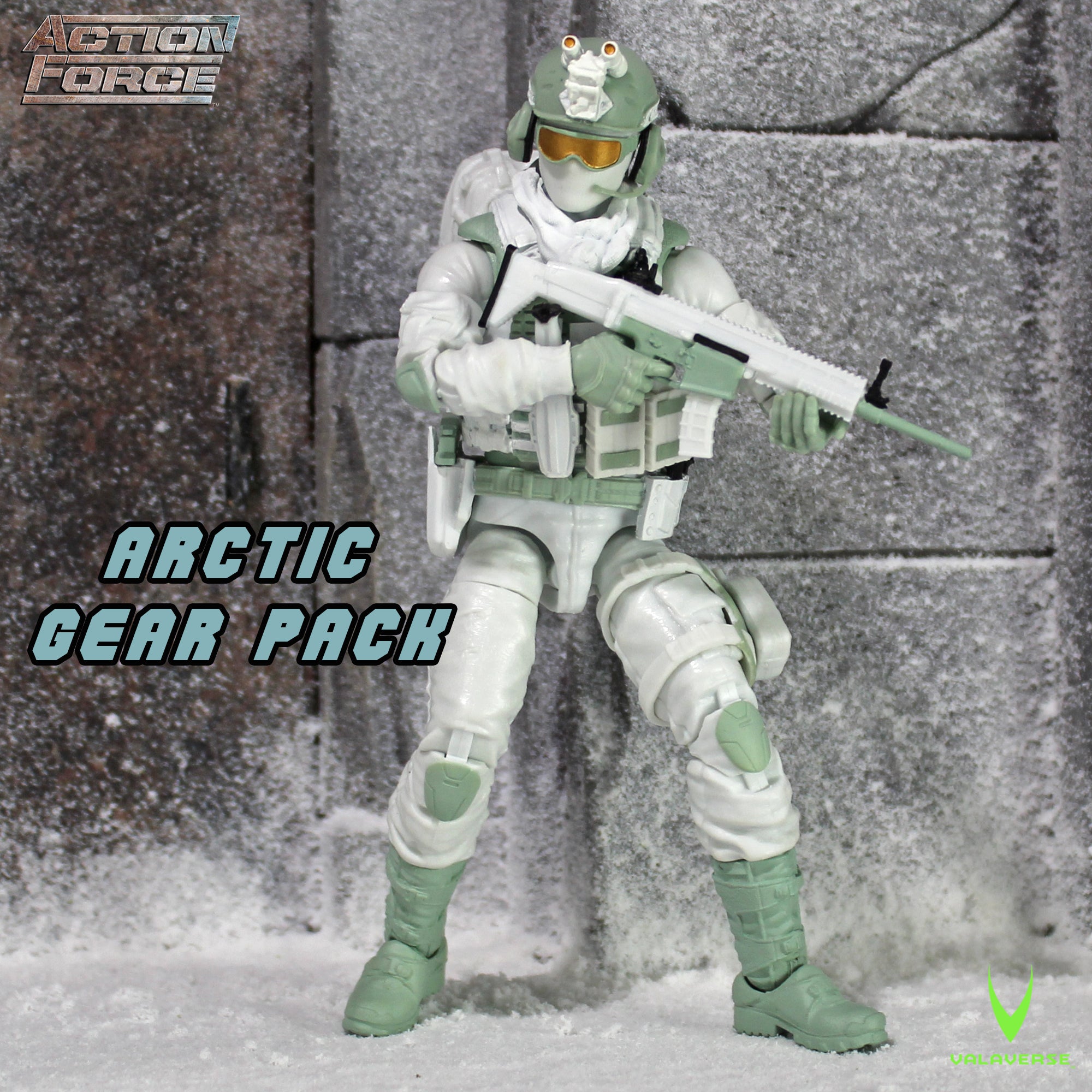 Valaverse artic Steel Brigade, trooper and more snowy stuff. Link in  comments. : r/gijoe
