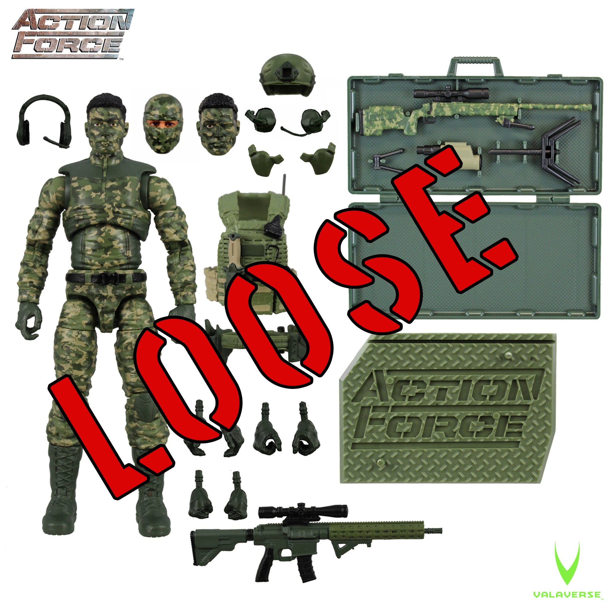 Blowback Sniper DLX - LOOSE No Ghillie Suit