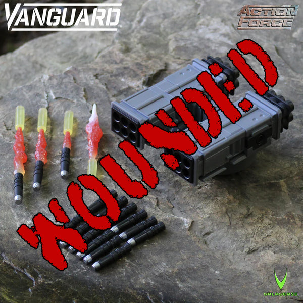 Wounded VANGUARD  Stealth Gray Missile Launcher