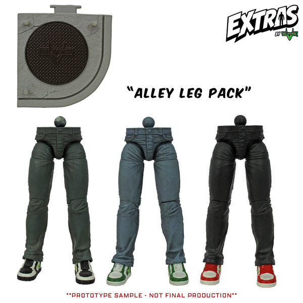 Extras - Alley Leg Pack (Pre-Order - Ships Dec. 2026)