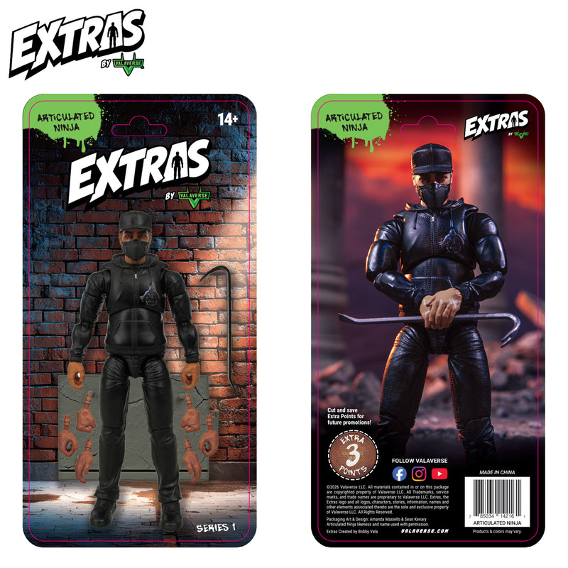 Extras - Articulated Ninja (Pre-Order - Ships Dec. 2026)