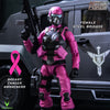 Steel Brigade Female - Breast Cancer Charity Figure