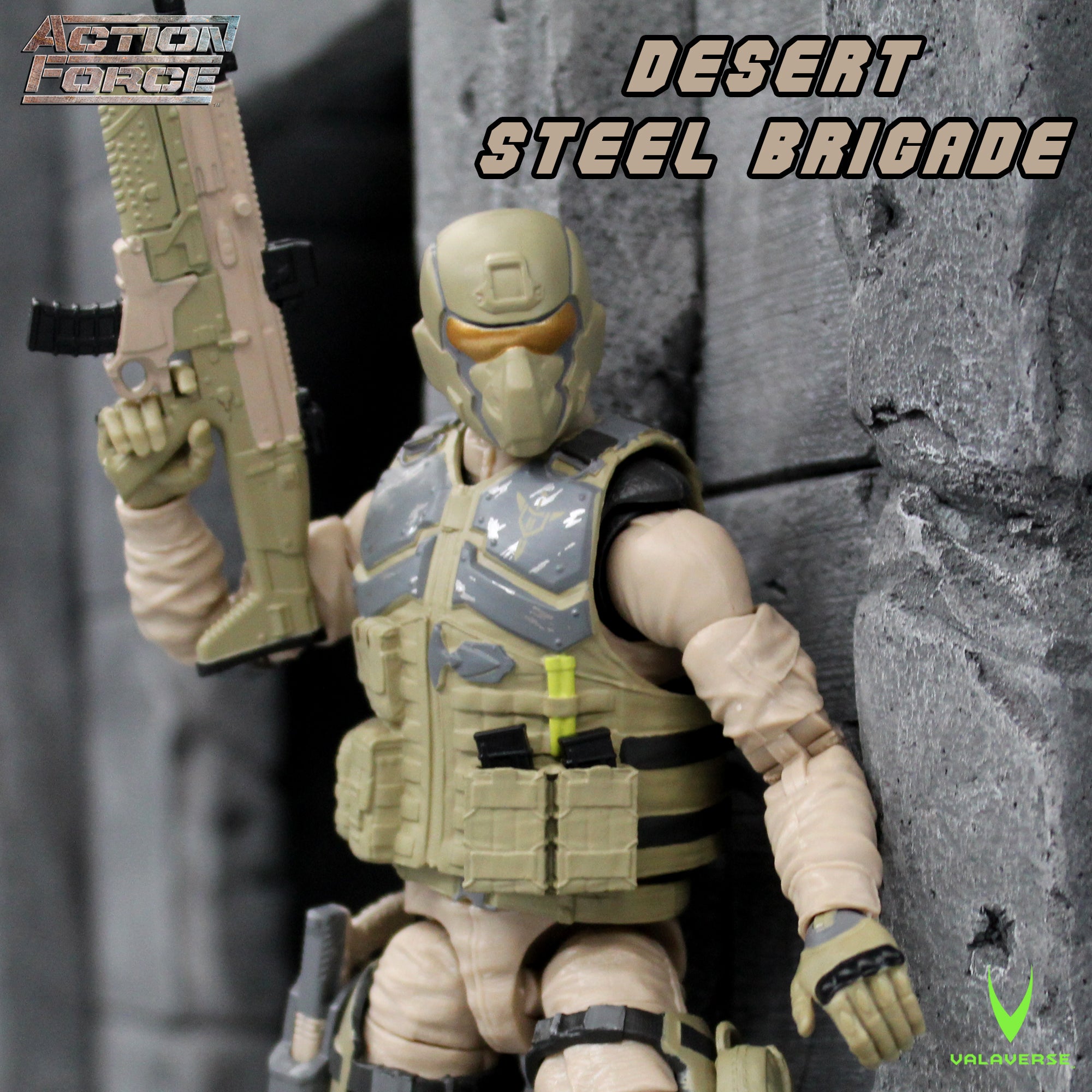 Action Force Steel Brigade Gear Pack by Valaverse 