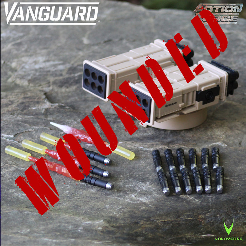 Wounded VANGUARD  Tan Missile Launcher