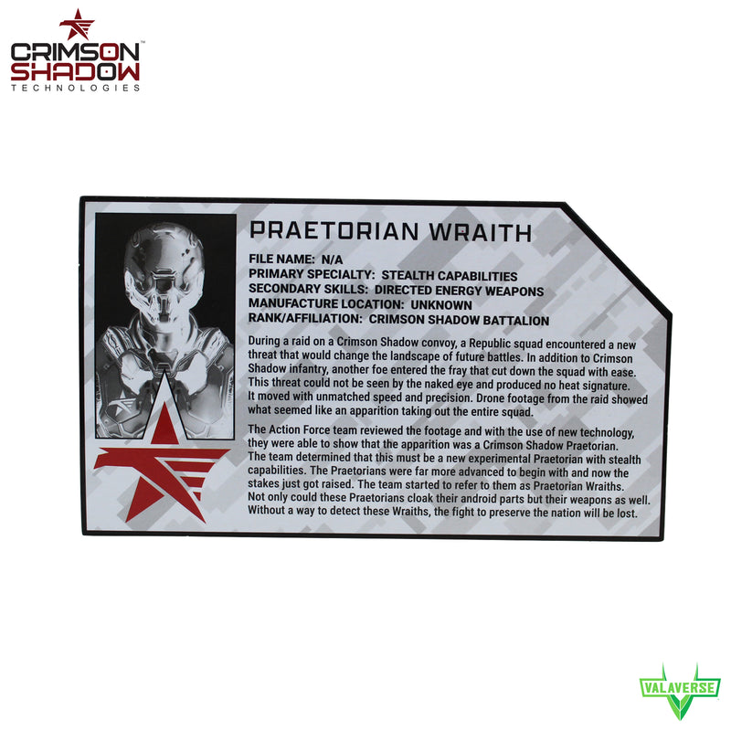 Praetorian Wraith 2.0 Mail Away - NO POINTS OPTION