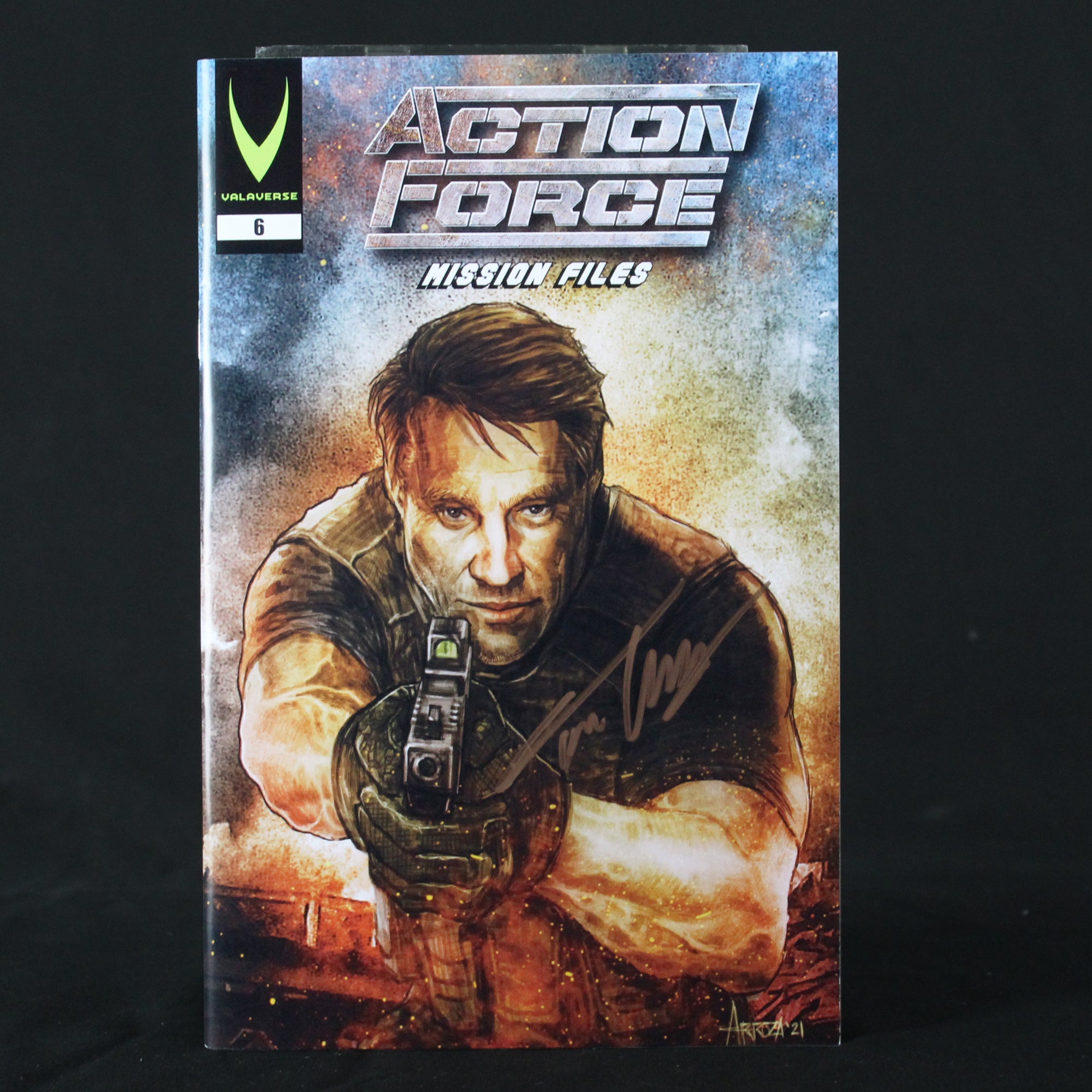 Action Force: Mission Files #6 Signed